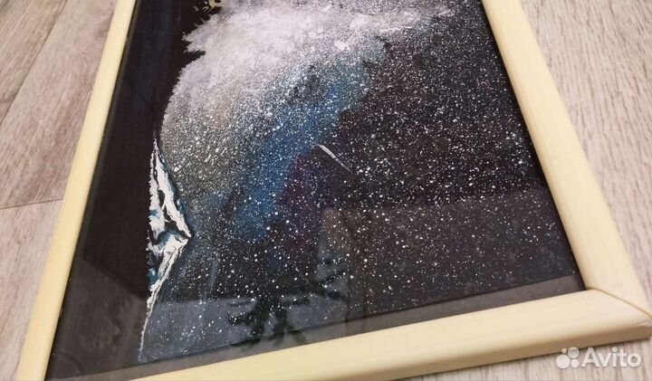 Картина акварелью А4