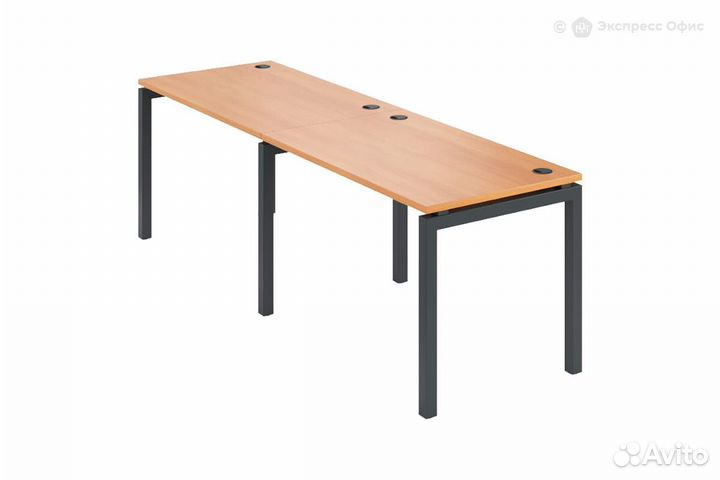 Стол-бенч линейный на 2 рабочих места Арго амбл-00