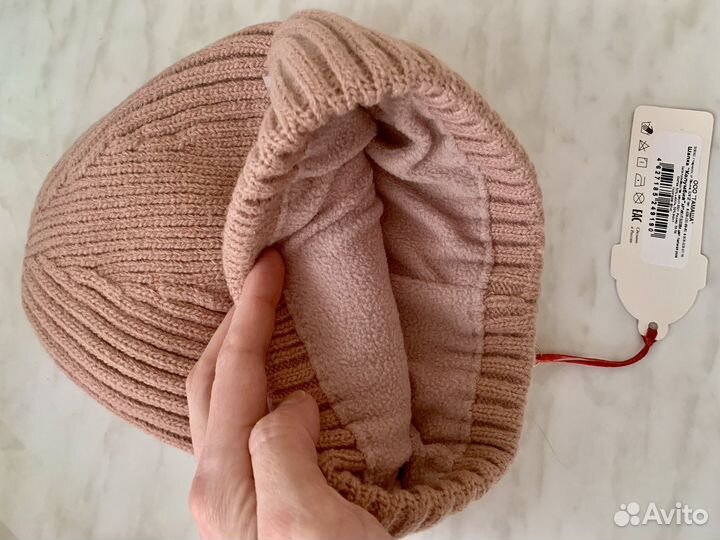 Шапка женская вязанная зимняя