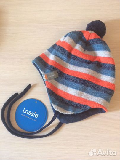 Шапочка Lassie 46-48 полушерсть на флисе