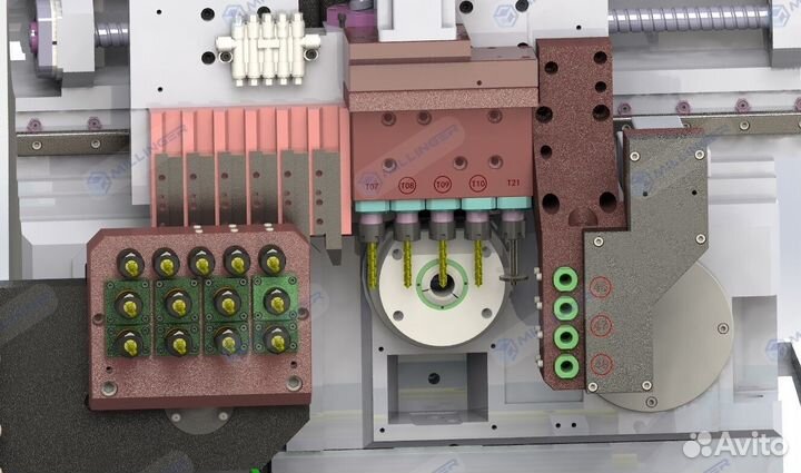 Автомат продольного точения jsway A466D