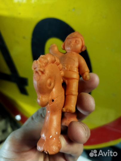 Мальчиш кибальчиш всадник на коне мки резина СССР