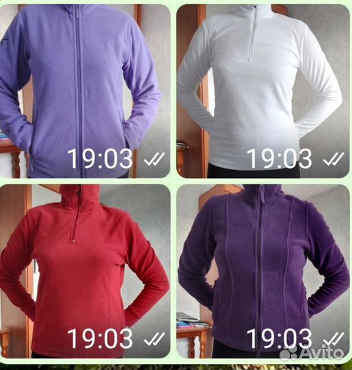 Толстовка флисовая 44-48