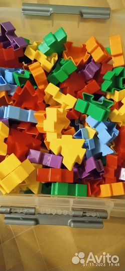 Конструктор Pilsan Funny Blocks 186 деталей