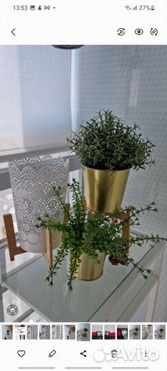 Кашпо горшок IKEA