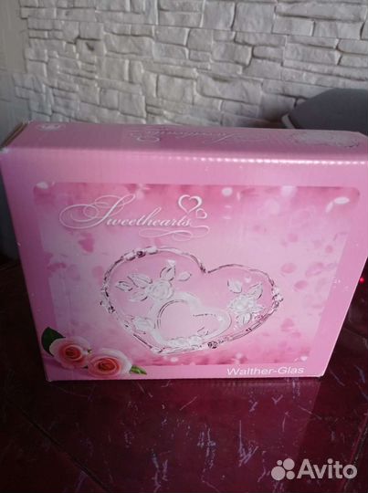 Салатница хрусталь