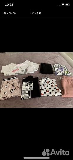 Вещи пакетом на девочку