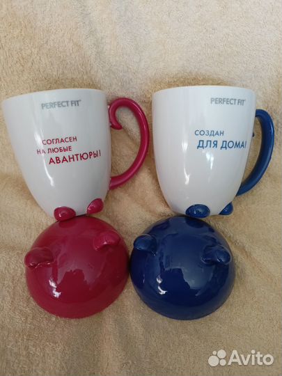 Бокалы с крышкой