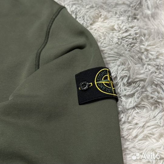 Зип-худи Stone Island Green