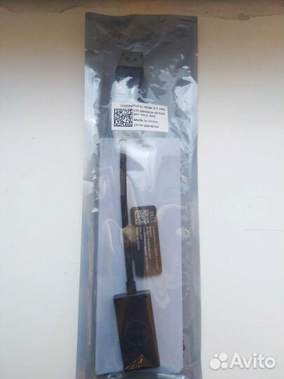Адаптер Dell DisplayPort к hdmi 2.0 4K