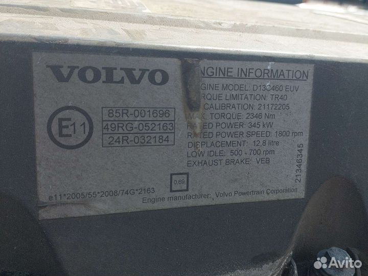 В разборе volvo FM