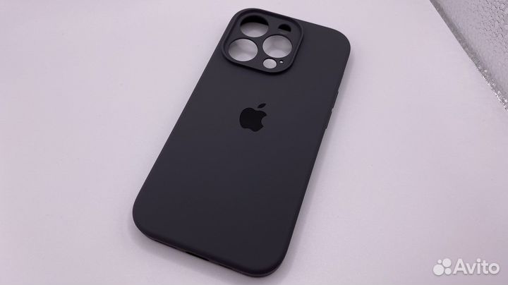 Чехол на iPhone 14 Pro Silicon Case Graphit