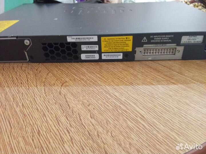 Коммутатор cisco WS-C2960X-24TS-L