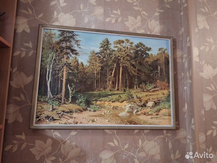 Картина маслом на холсте большая пейзаж