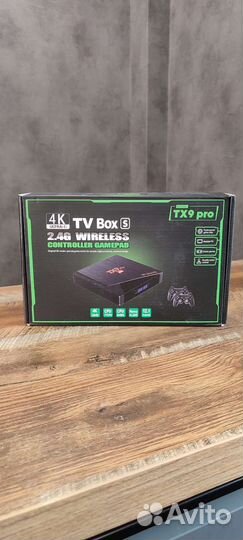 Игровая приставка TX9 pro + Смарт тв