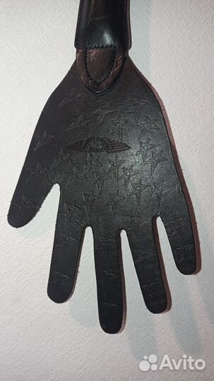 Плетка кожаная шлепалка