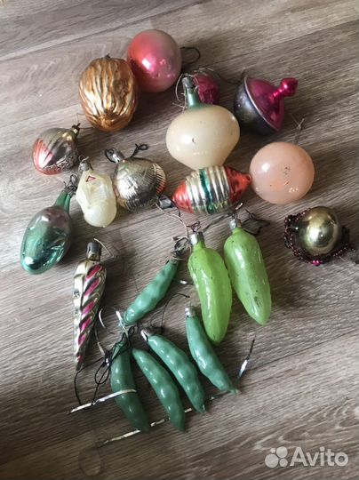 Елочные игрушки из СССР