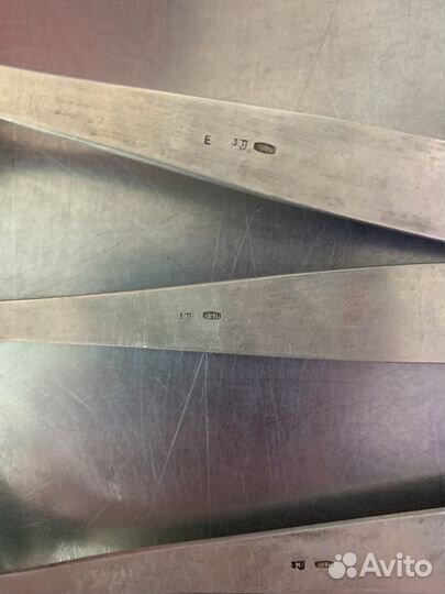 Серебрянные столовые приборы