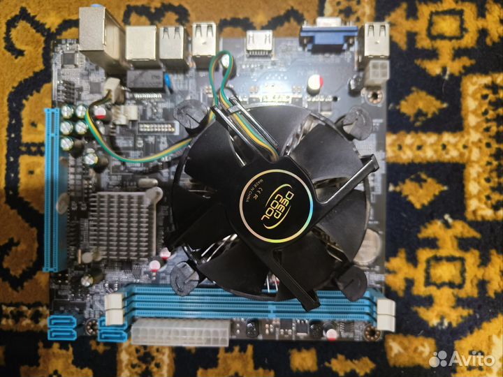 Материнская плата 1150 сокет с процессором