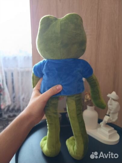 Мягкая игрушка лягушка pepe Пепе 45 см