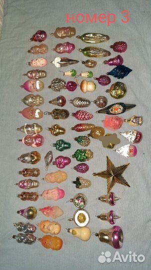 Елочные игрушки СССР