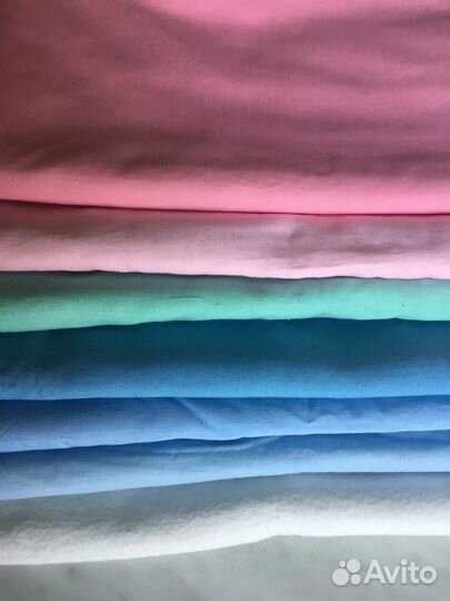 Ткань Отрез Хлопок 100.Ситец и другие