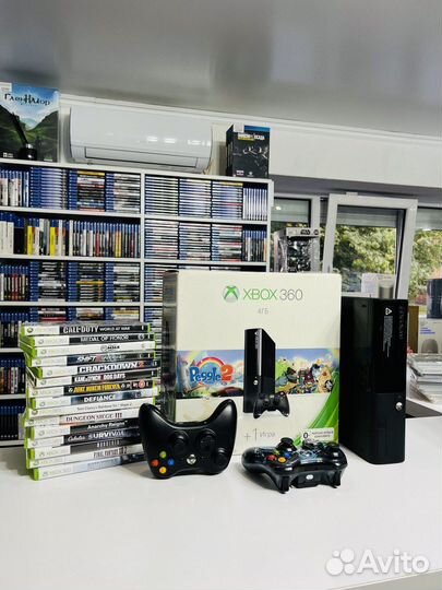 Xbox 360 + 89 Игр Гарантия 1 Год