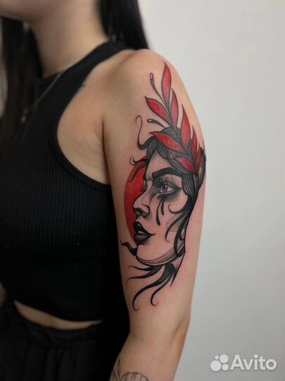 Ищу моделей на тату, Татуировка