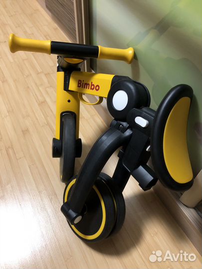 Беговел трансформер 4 в 1 bimbo (c ручкой)