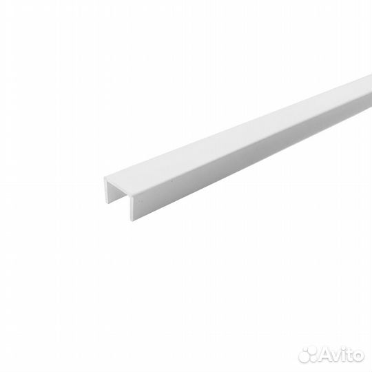 Планка д/панелей торцевая алюм. 1010 4 мм, белый