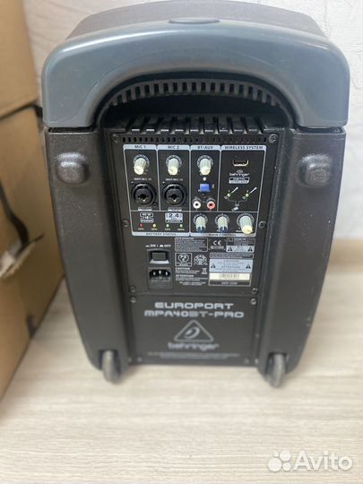 Система behringer europort MPA40BT-PRO
