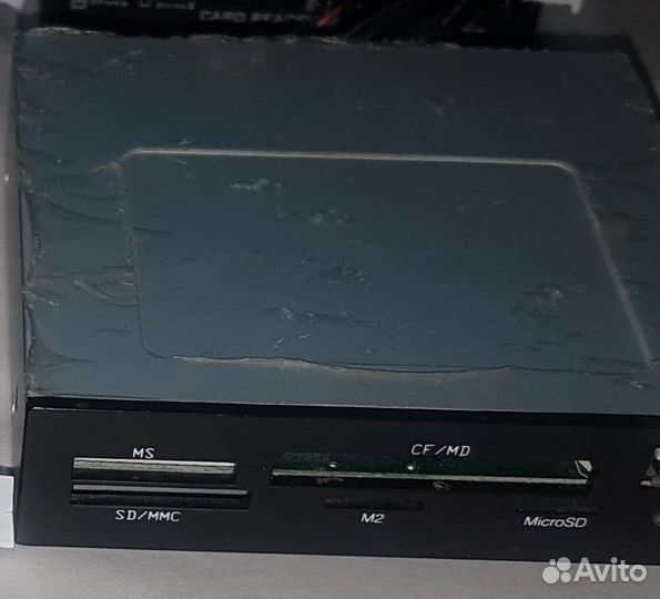 Картридер для компьютера usb 2.0, microSD, CF, MS