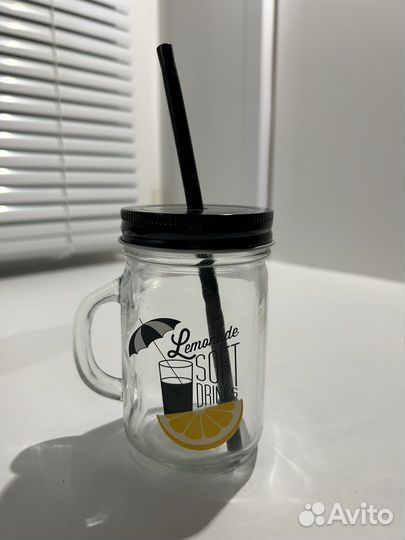 Кружка с крышкой