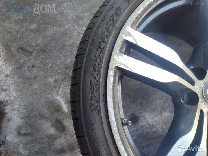 Колеса стиль 648 275/35, 245/40 r20 на BMW G11 s11