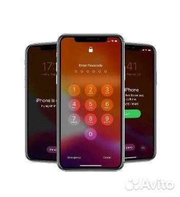 Разблокировка Apple iPhone iPad iWatch