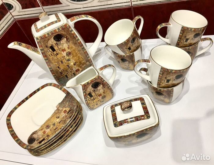 Чайный сервиз bristol by stechcol Климт