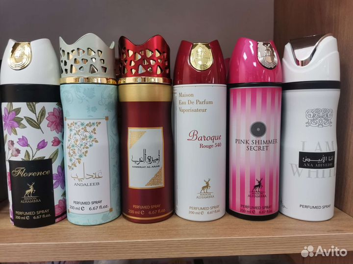 Парфюмерия. Духи. Парфюмированные спреи