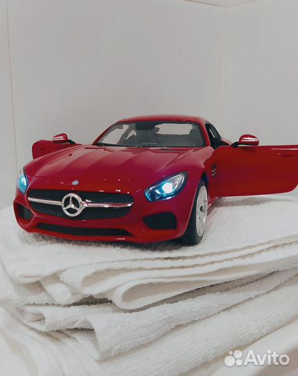 Машинка р/у rastar Mercedes- AMG GT (новая)