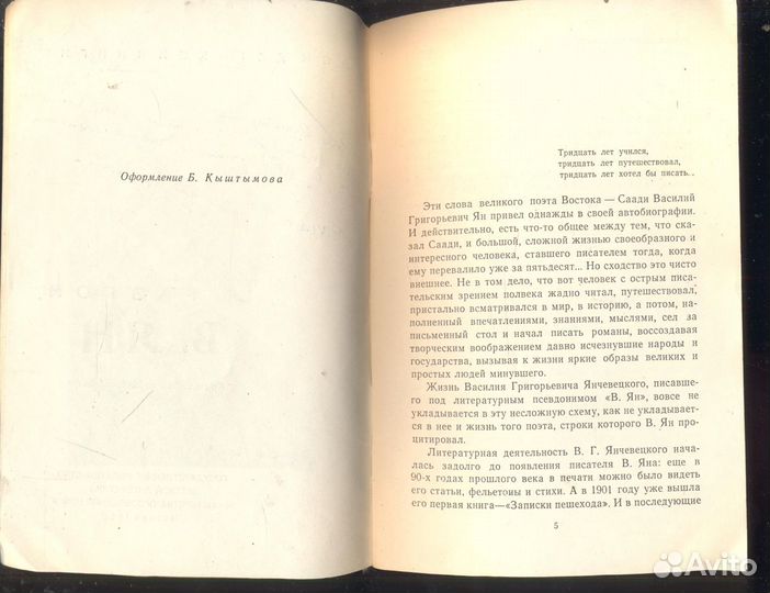 В. Ян. Критико-биографический очерк Разгон Лев