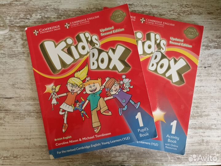 Учебник kids box 1