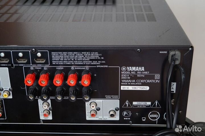 Ресивер Yamaha RX - V467