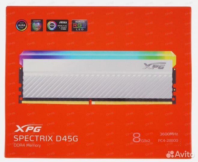 Оперативная память adata XPG spectrix D45G RGB