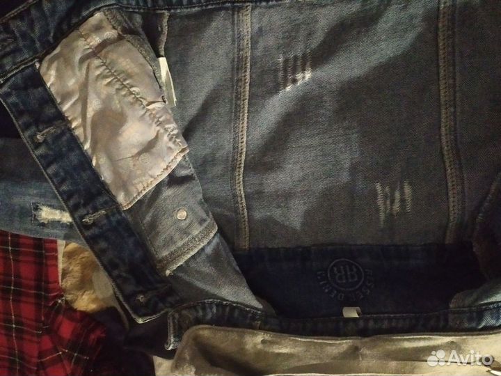 Джинсовый костюм для мальчика 94 рост 1-2 года