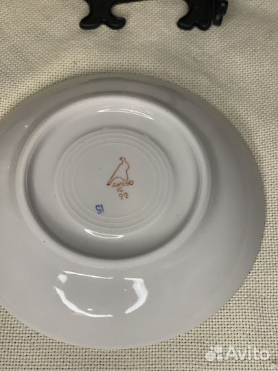 Разные блюдца Дулево фарфор СССР
