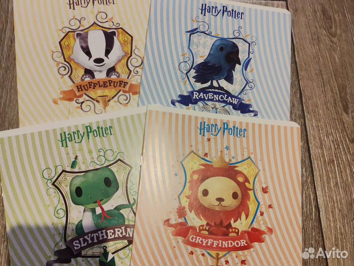 Тетради в стиле Гарри Поттера. в клетку, 12 л