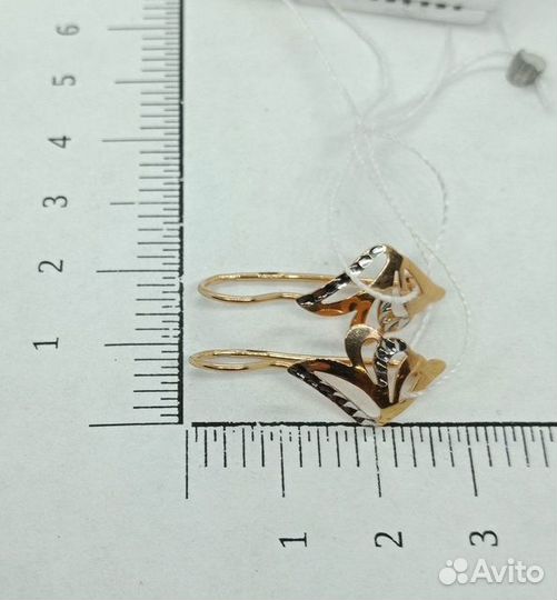 Золотые серьги