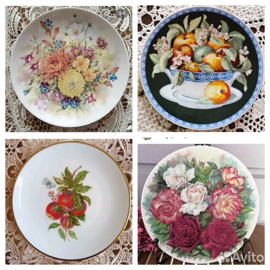 Винтажные тарелки
