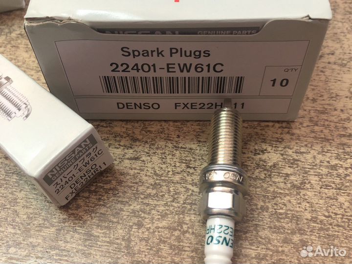 Свечи зажигания Nissan 22401-EW61C