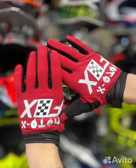 Мотоперчатки FOX детские вело, мотокросс, эндуро