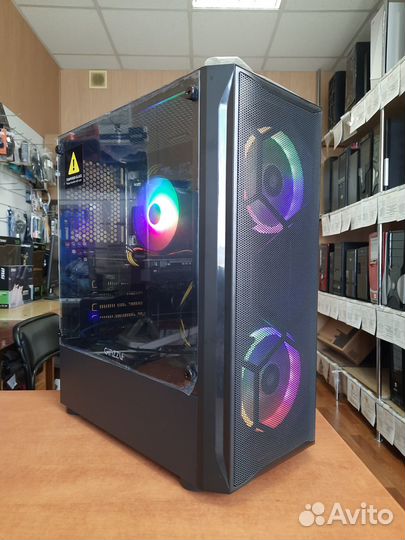 Компьютер игровой AMD Ryzen 5 4500/16/SSD/RTX 2060
